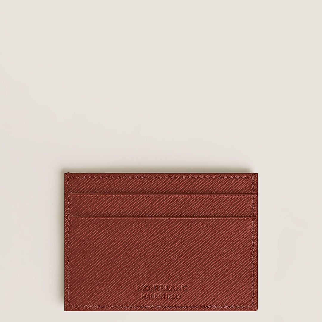 Montblanc Card Holder 5cc in Sartorial Leather MB223027