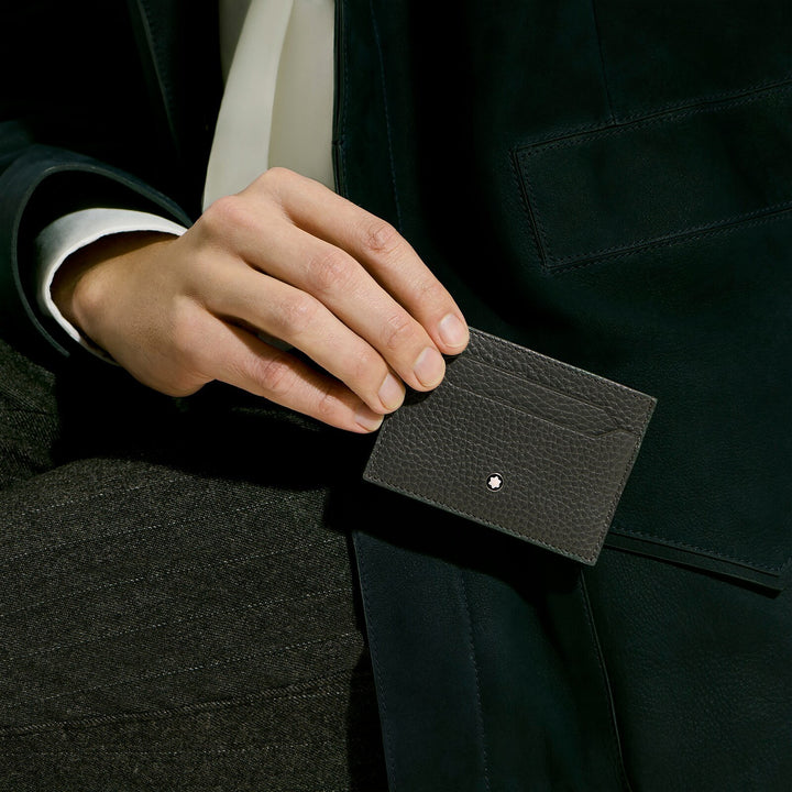 Montblanc Card Holder 5cc in Grain Leather MB223031