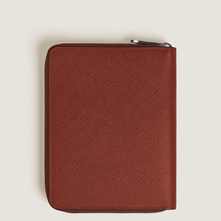 Montblanc 5 Pen Pouch with zip in Sartorial Leather MB223035