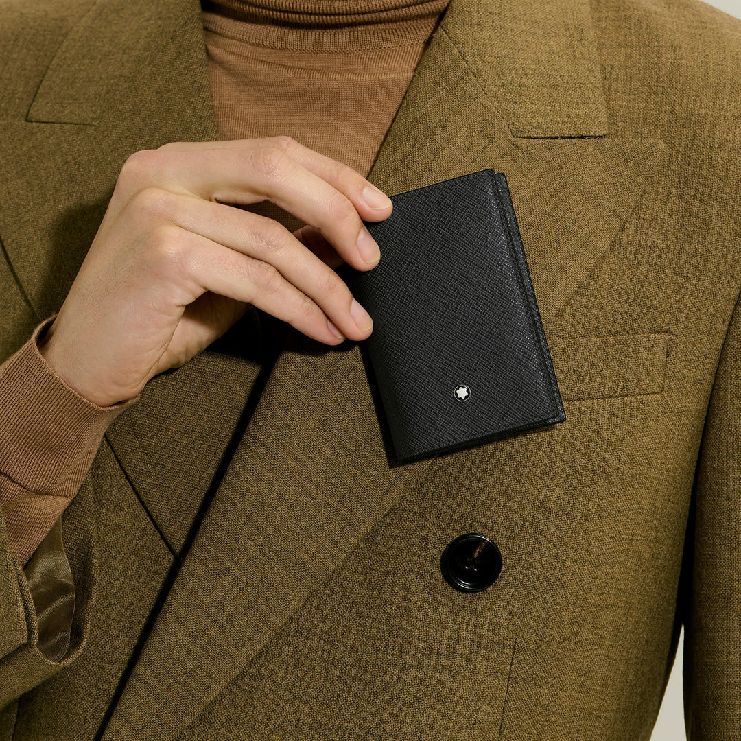Montblanc Card Holder 2cc in Sartorial Leather MB223041