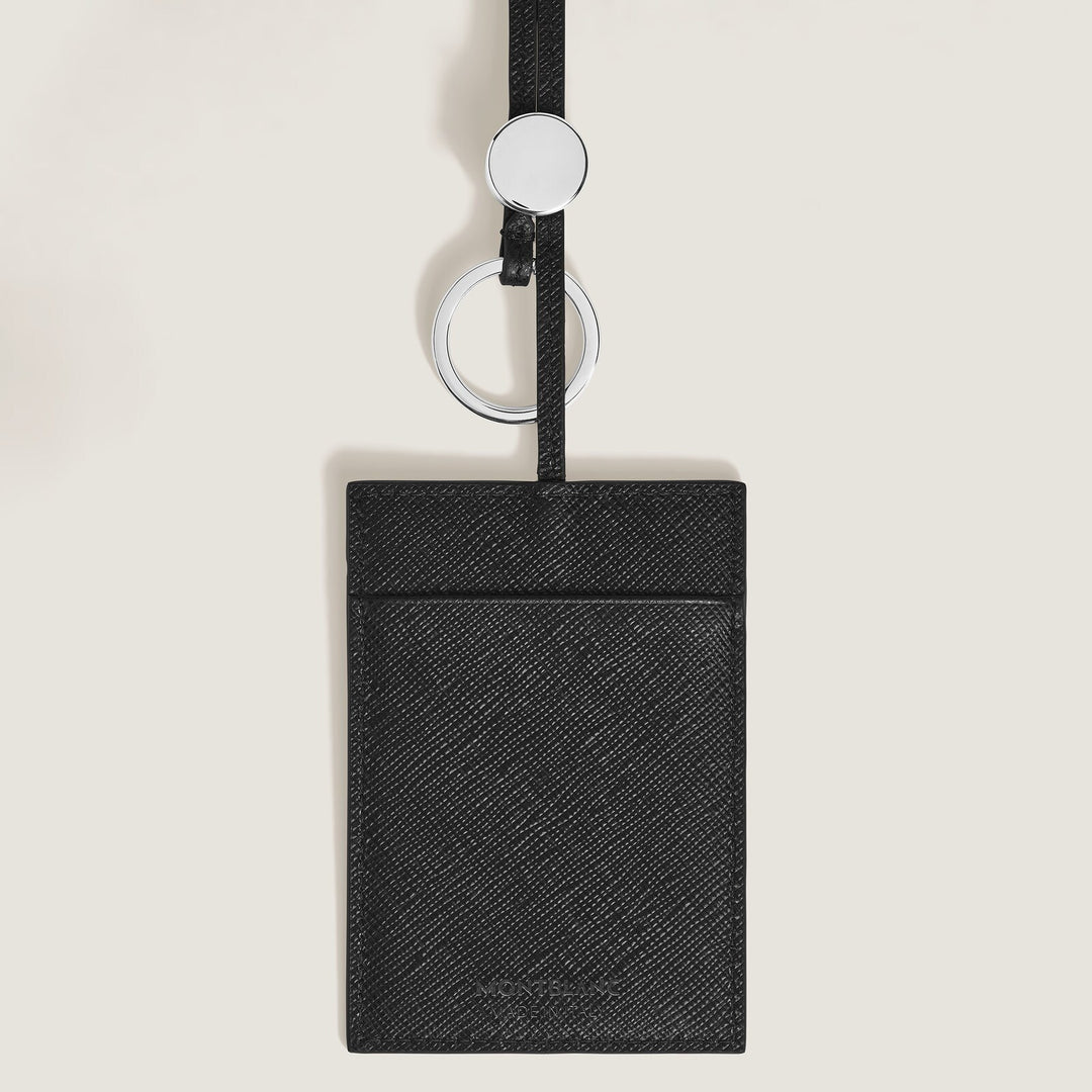 Montblanc Card Holder 3cc with Strap in Sartorial Leather MB223059