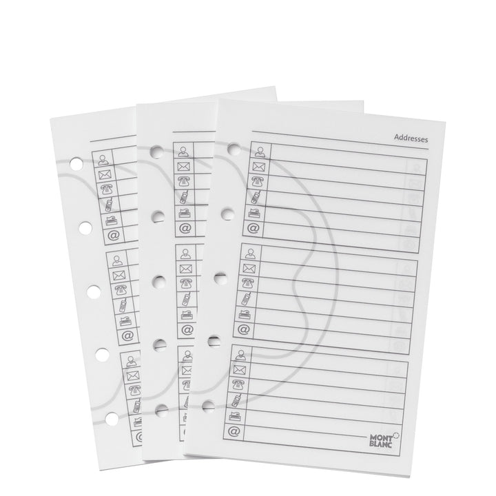 Montblanc Telephone-Address Sheets Pocket MB3022