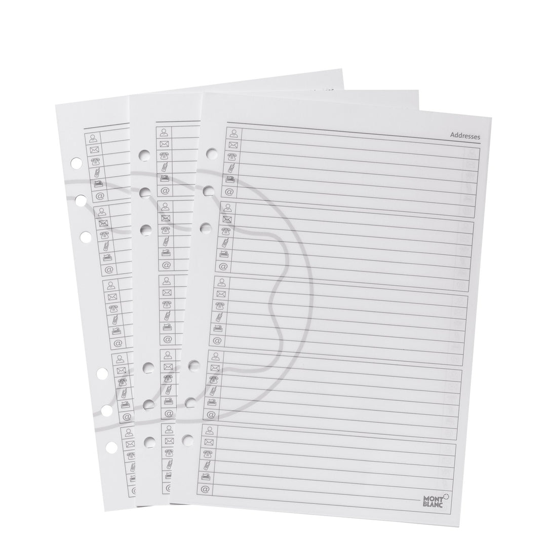 Montblanc Telephone-Address Sheets Large MB3032