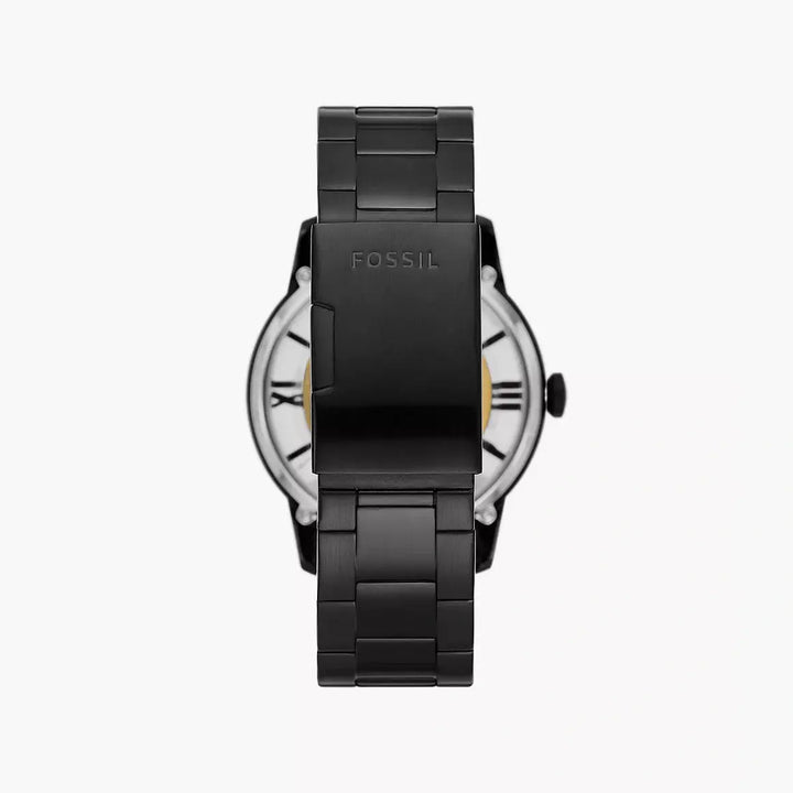 Fossil 44mm Townsman Automatic Black Stainless Steel Watch
