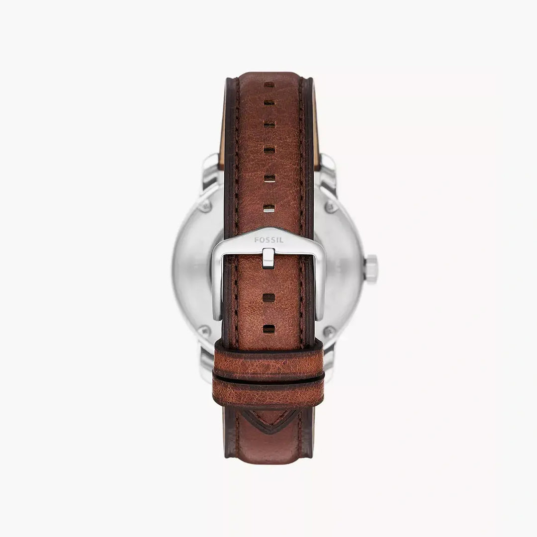 Fossil Fossil Heritage Automatic Brown LiteHide™ Leather Watch