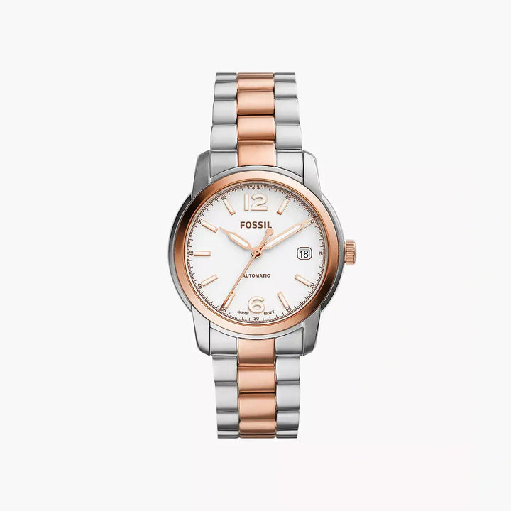 Fossil Fossil Heritage Automatic Two-Tone Stainless Steel Watch