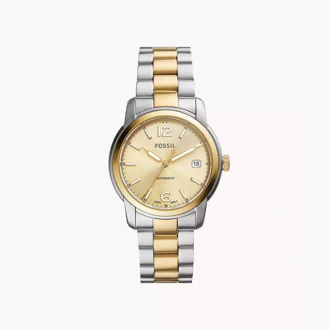 Fossil Fossil Heritage Automatic Two-Tone Stainless Steel Watch