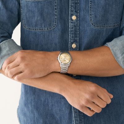 Fossil Fossil Heritage Automatic Stainless Steel Watch