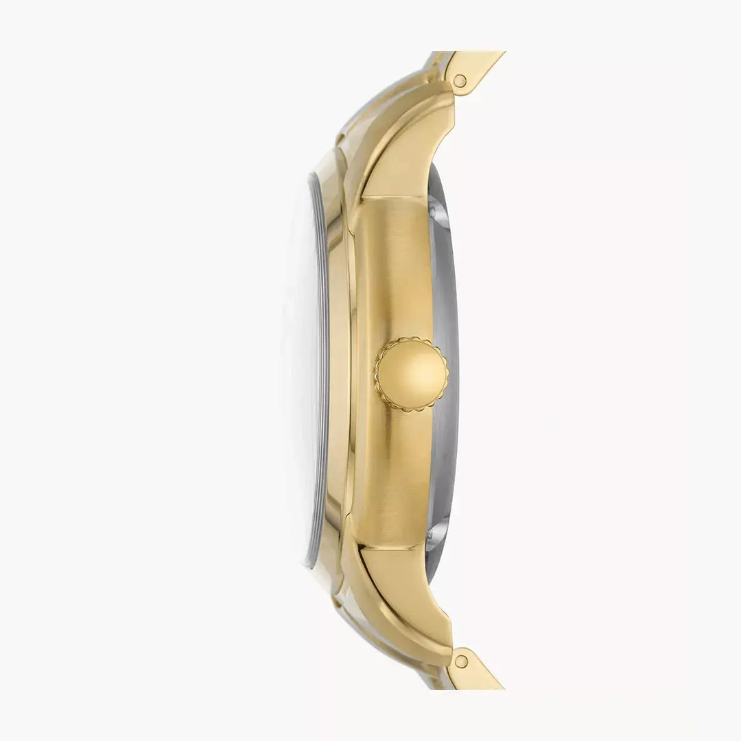 Fossil Fossil Heritage Automatic Gold-Tone Stainless Steel Watch