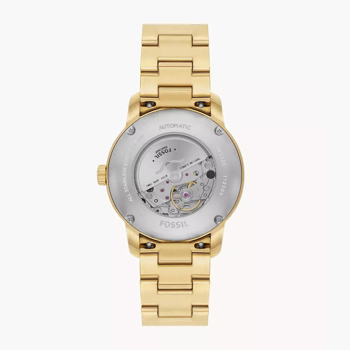 Fossil Fossil Heritage Automatic Gold-Tone Stainless Steel Watch
