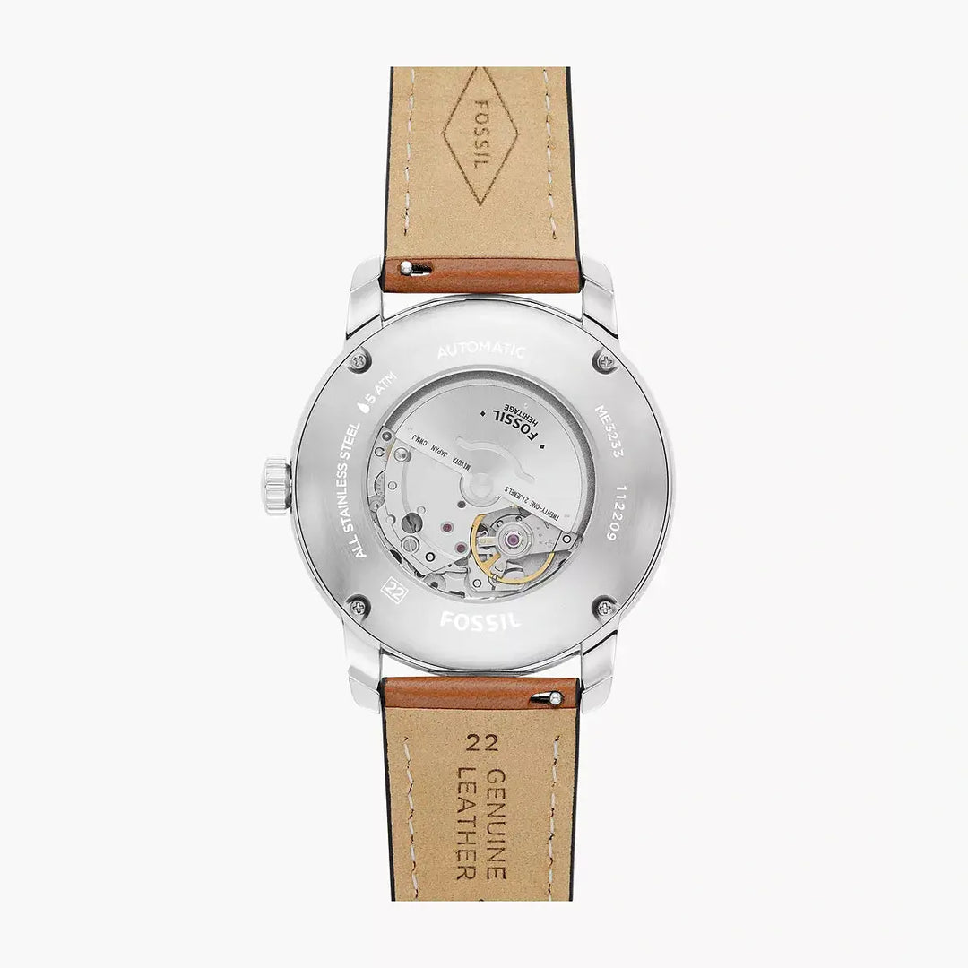 Fossil Fossil Heritage Automatic Luggage Leather Watch