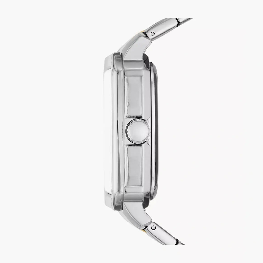 Fossil Inscription Automatic Two-Tone Stainless Steel Watch