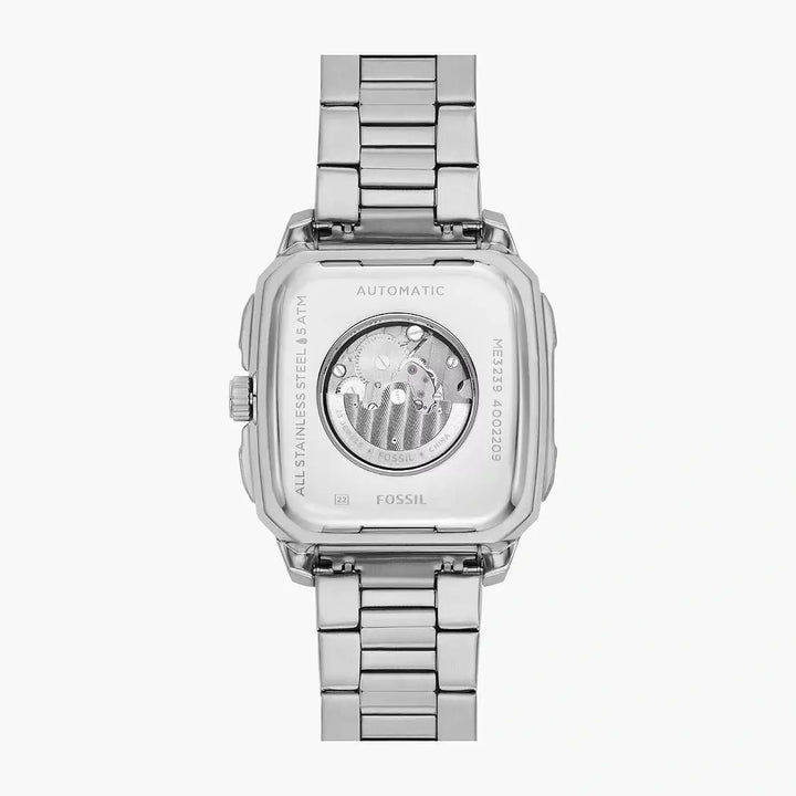 Fossil Inscription Automatic Two-Tone Stainless Steel Watch