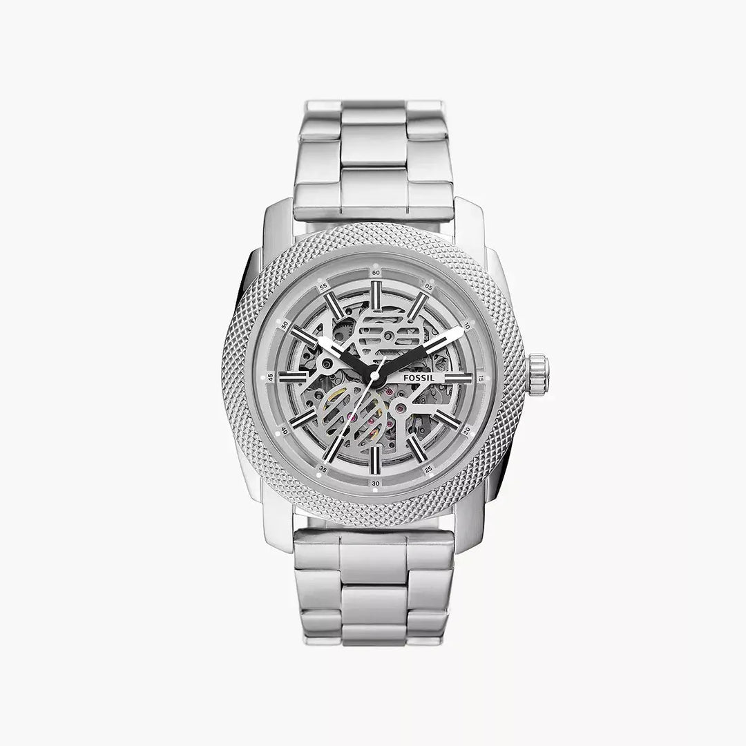 Fossil Machine Automatic Stainless Steel Watch