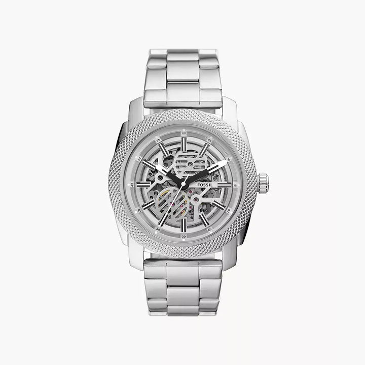 Fossil Machine Automatic Stainless Steel Watch