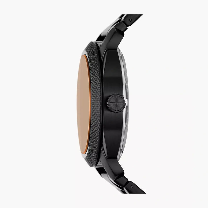 Fossil Machine Automatic Black Stainless Steel Watch