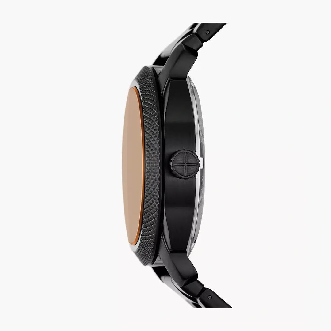 Fossil Machine Automatic Black Stainless Steel Watch