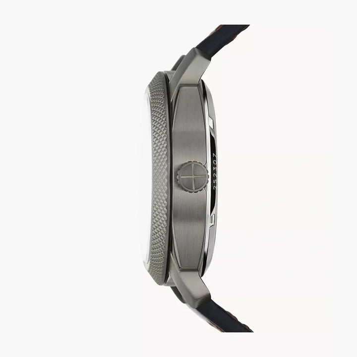 Fossil Machine Automatic Brown LiteHide™ Leather Watch