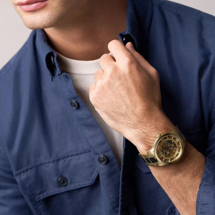 Fossil Townsman ME3280 Gold Dial Men&