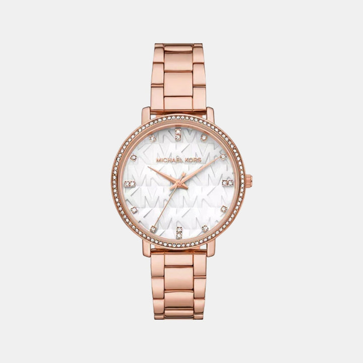 Michael Kors Pyper MK4917 White Dial Women&