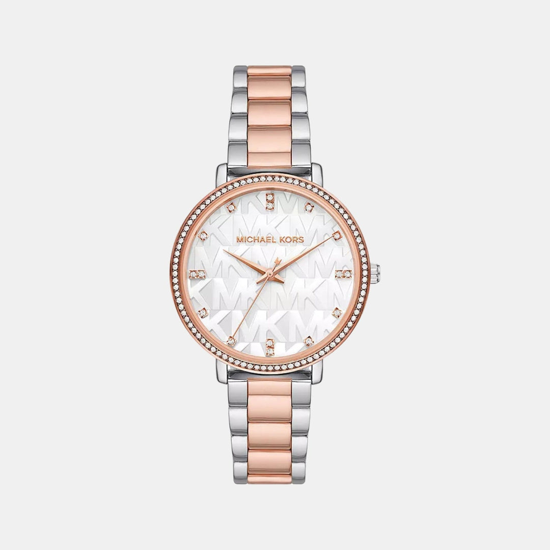Michael Kors MK4920 White Dial Women&