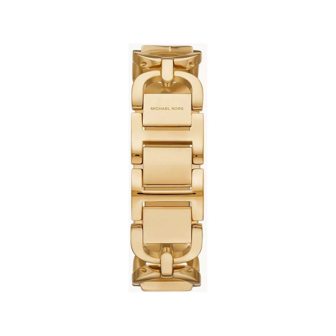 Michael Kors MK Empire Three-Hand Gold-Tone Stainless Steel Watch MK7406