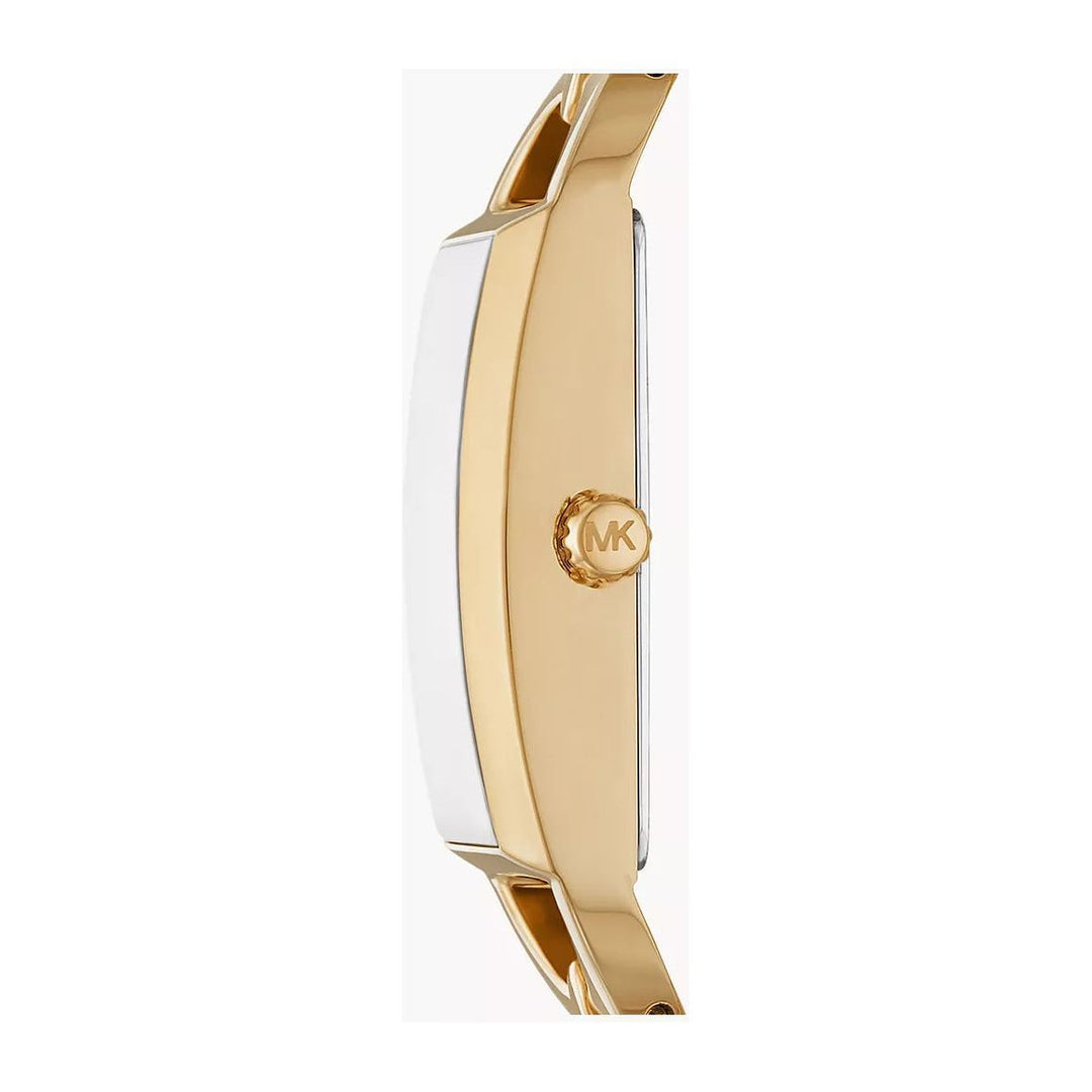 Michael Kors MK Empire Three-Hand Gold-Tone Stainless Steel Watch MK7406