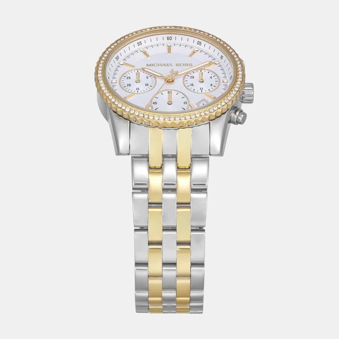 Michael Kors MK7532 White Dial Women&