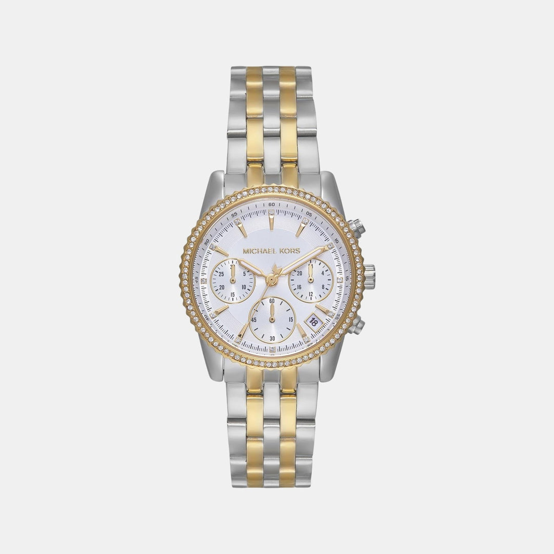 Michael Kors MK7532 White Dial Women&