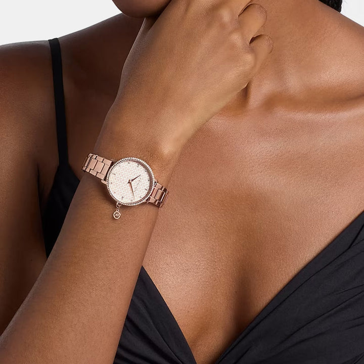 Michael Kors Pyper MK7573 Pink Dial Women&
