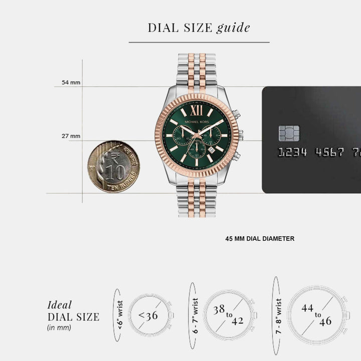 Michael Kors MK9265 Green Dial Men&