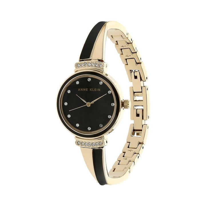 Anne Klein AK2216BKGBJ Analog Watch For Women