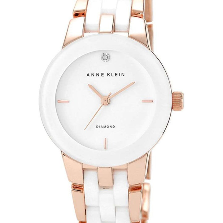 Anne Klein AK1610WTRGJ Analog Watch For Women