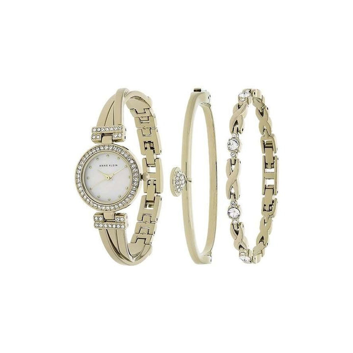 Anne Klein AKB1868GBST Analog Watch For Women