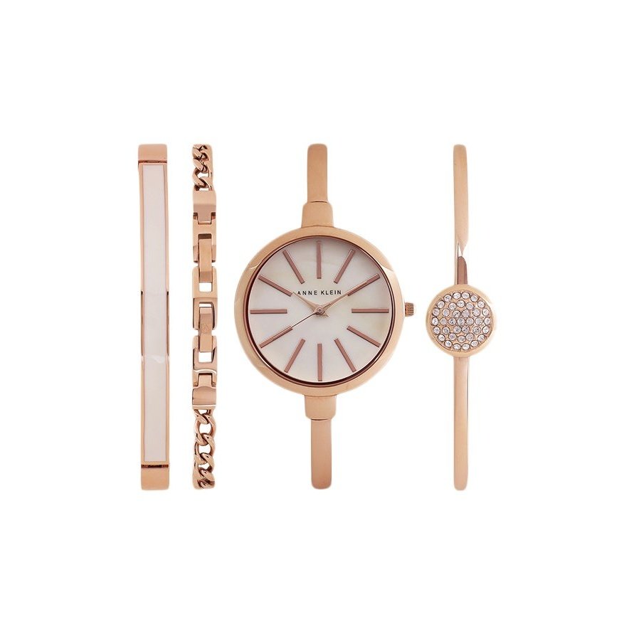 Anne Klein AKB1470RGST Analog Watch For Women