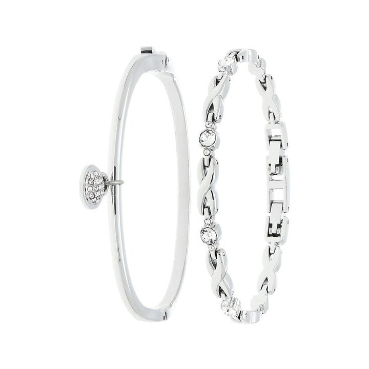 Anne Klein AKB1869SVST Analog Watch For Women