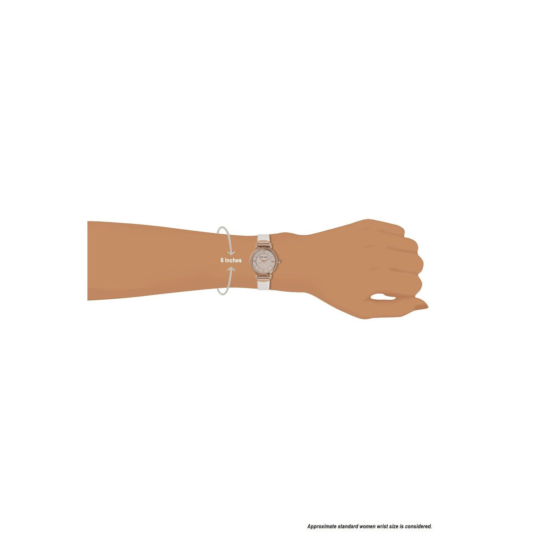 Anne Klein AK2666RGIV Analog Watch For Women