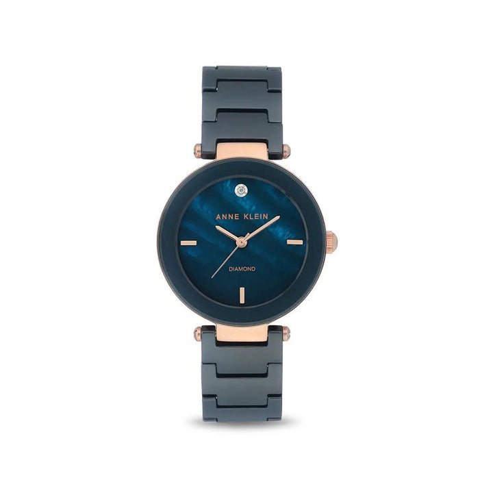 Anne Klein AK1018RGNV Analog Watch For Women