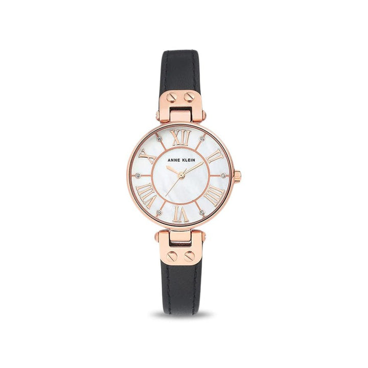 Anne Klein AK2718RGBK Analog Watch For Women