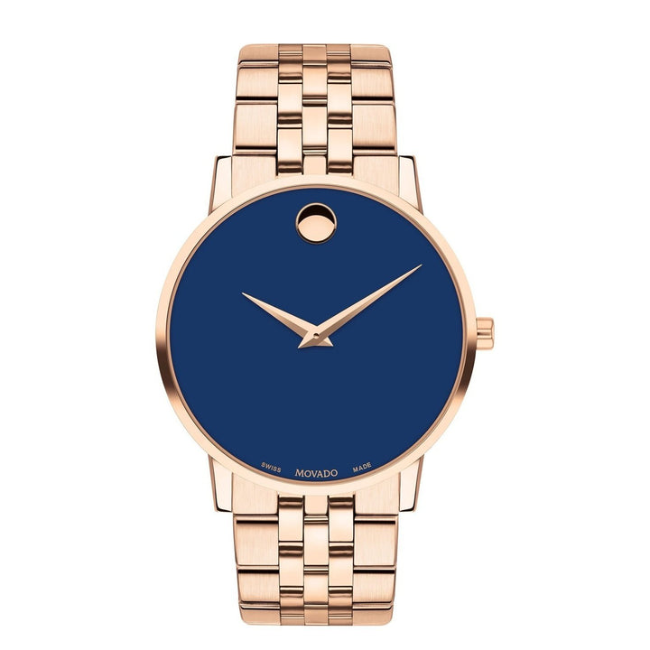 MOVADO 607353 Museum Classic Blue Dial Watch for Men