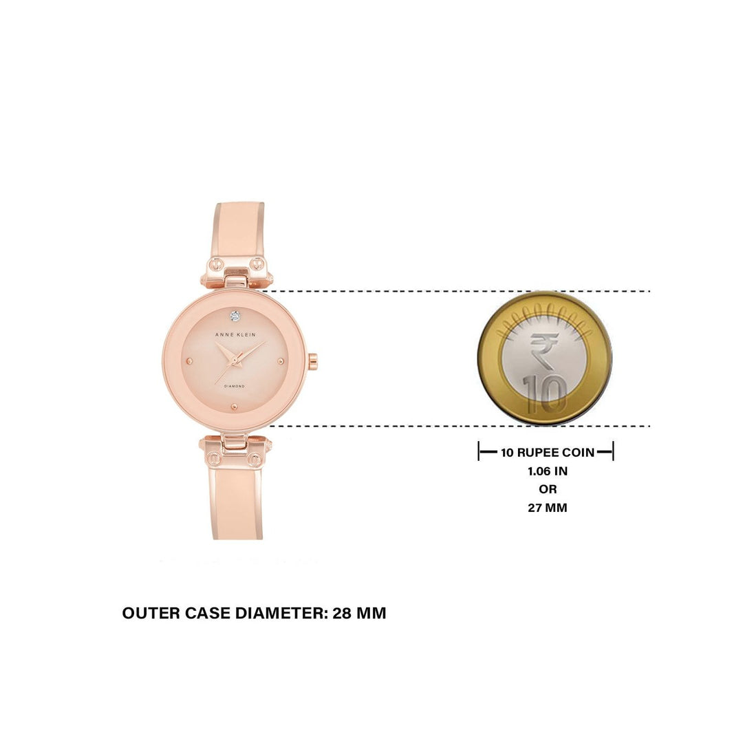 Anne Klein NBAK1980BMRG Analog Watch For Women