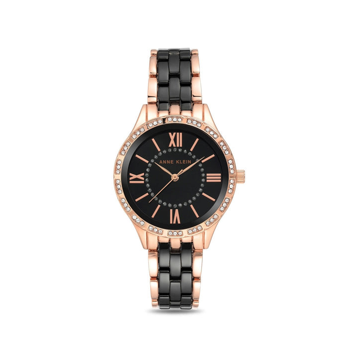 Anne Klein AK3548BKRG Analog Watch For Women
