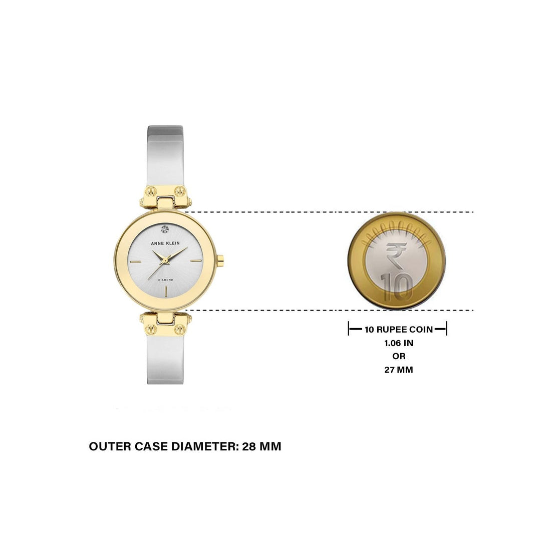 Anne Klein AK3237SVTT Analog Watch For Women