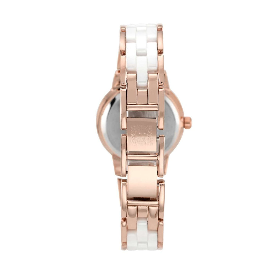 Anne Klein NBAK1610WTRG Analog Watch For Women