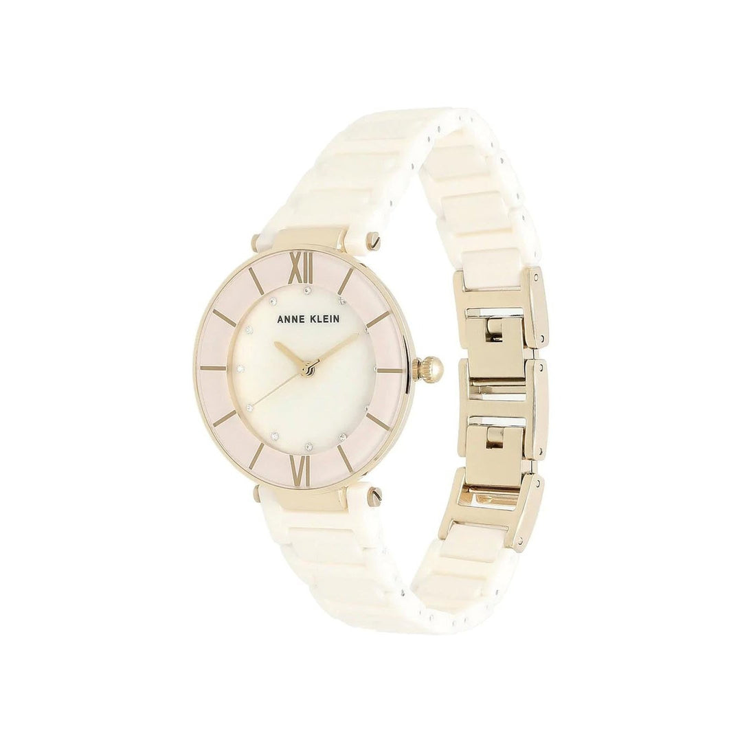 Anne Klein NBAK3266LPRG Analog Watch For Women