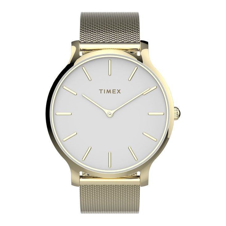 TIMEX Transcend White Dial Women Watch - TW2T74100