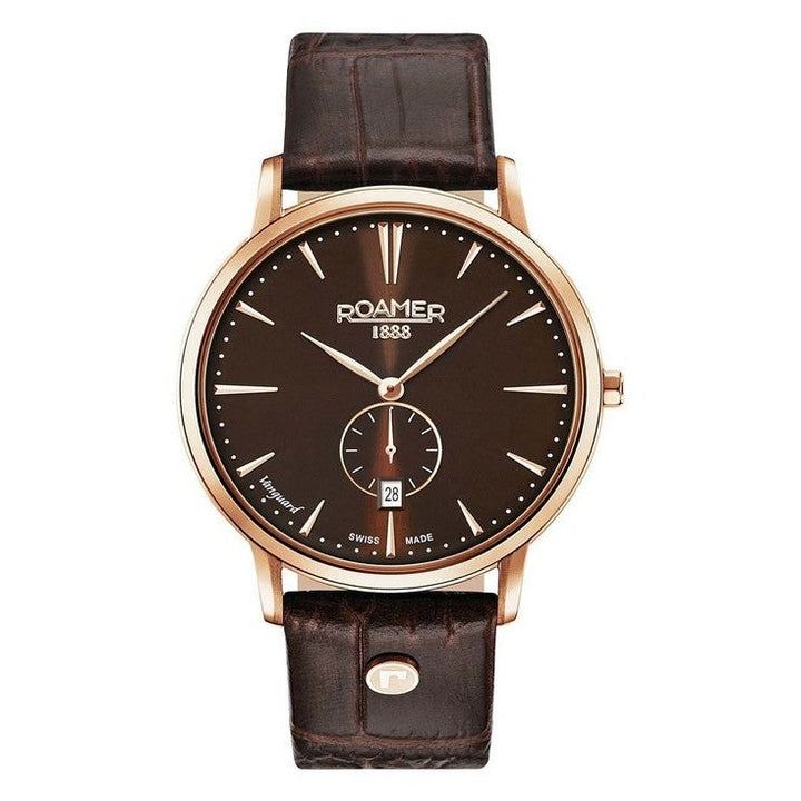 Roamer 980812 49 55 09 Vanguard Small Second Swiss Made Watch For Men