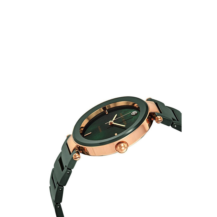 Anne Klein AK1018RGGNW Analog Watch For Women