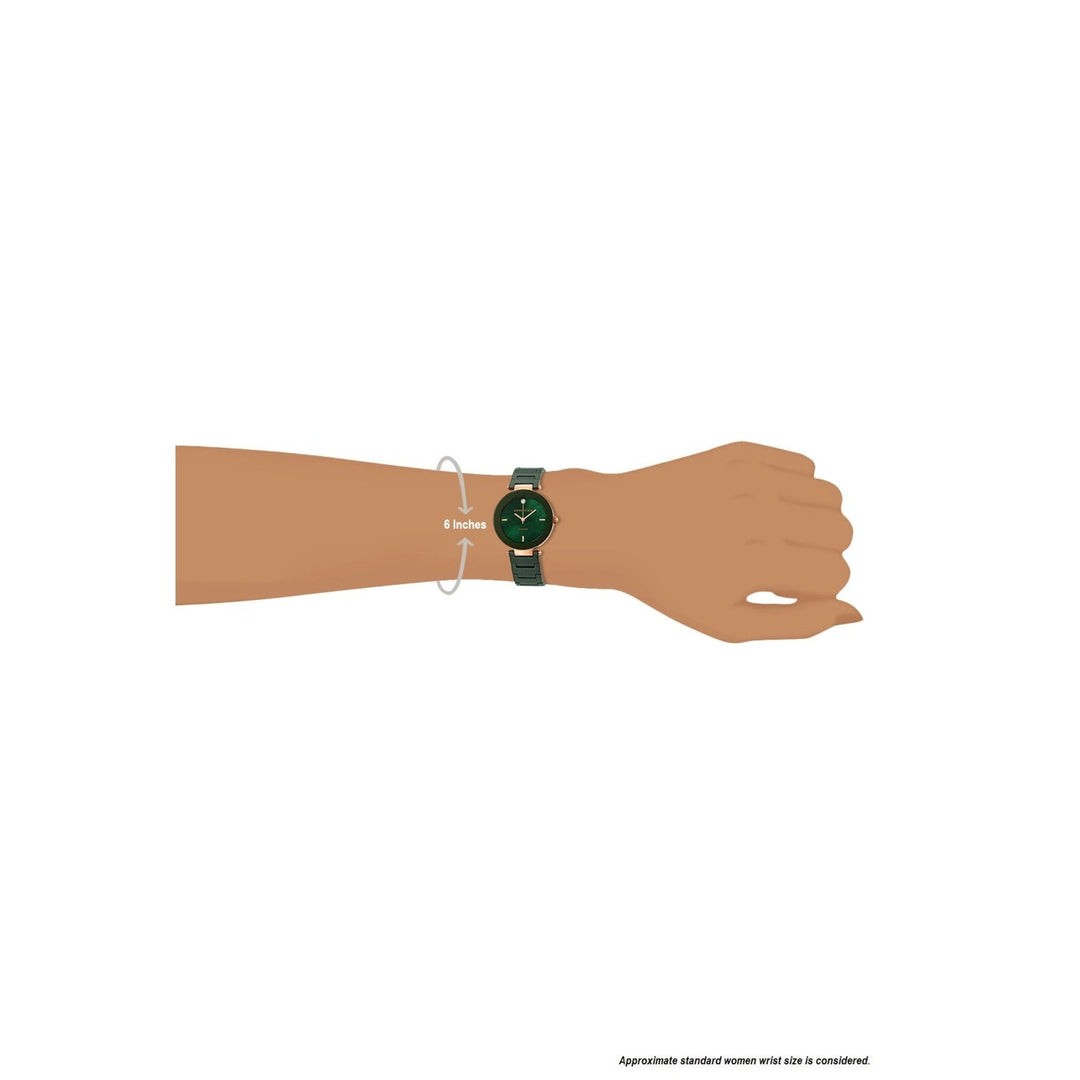 Anne Klein AK1018RGGNW Analog Watch For Women