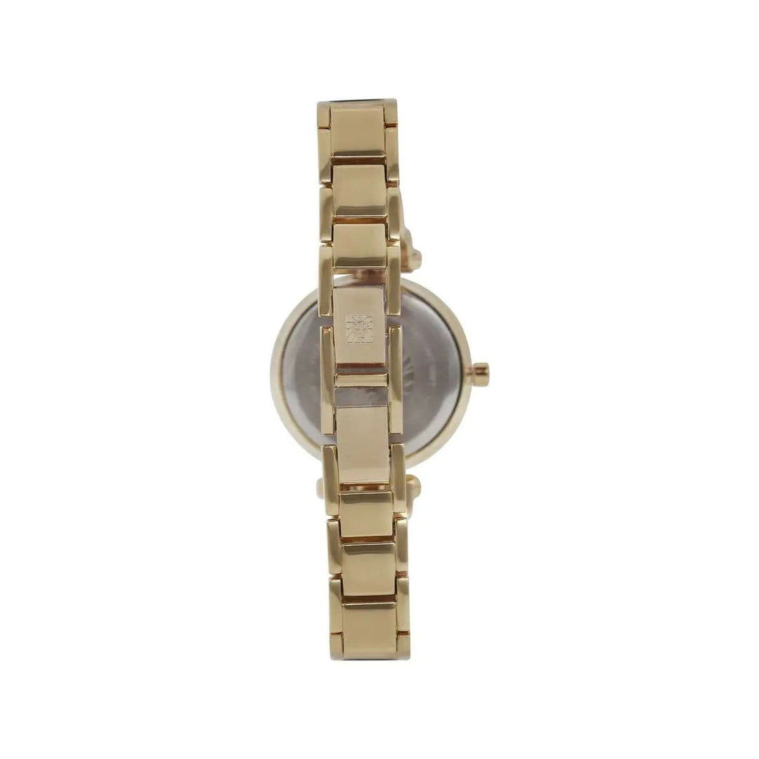 Anne Klein AKB3590BKSTW Analog Watch For Women With Bracelet Set Combo